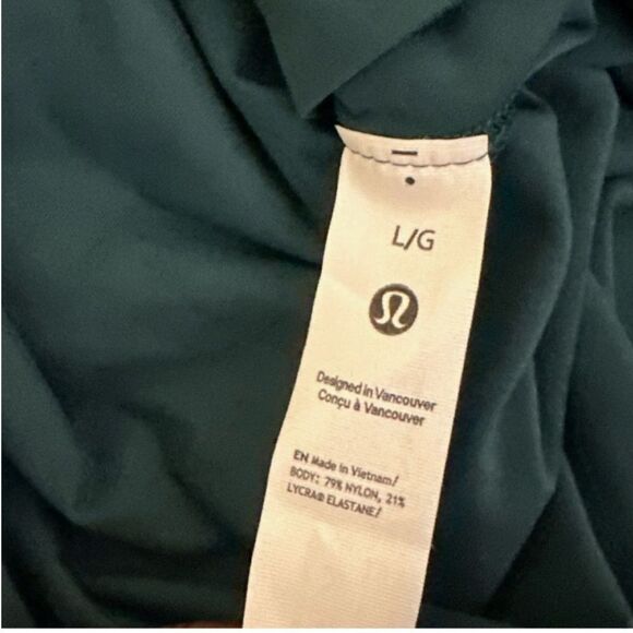 LULULEMON Wundermost Ultra-Soft Nulu Turtleneck Bodysuit Storm Teal NWT - Picture 8 of 8